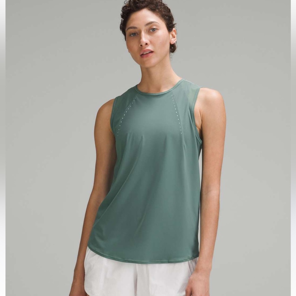 lululemon athletica Green Sleeveless Top